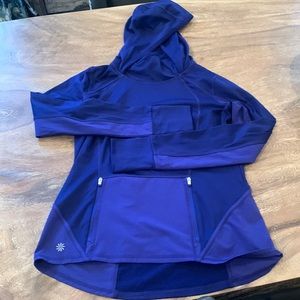 Athleta plush tech  running hoodie pullover